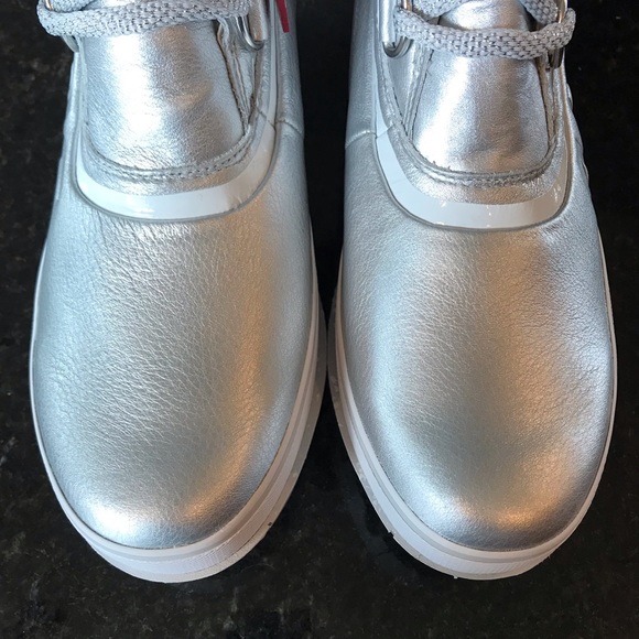 New Sorel Women's Joan of Arctic Next Boot, Waterproof Winter Boots, Silver, 8 - Picture 15 of 16